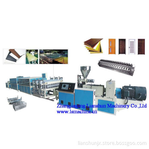 CE/SGS/ISO9001 PVC WPC Door Boards Production Line